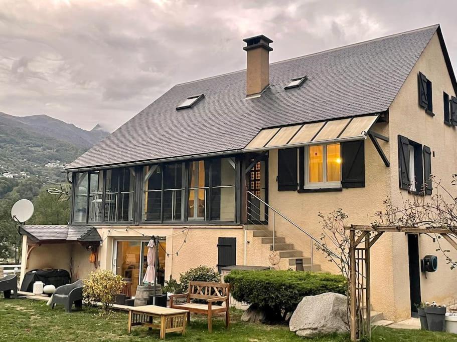 Bel Appartement Dans Residence Cheminee /Jardin Luz-Saint-Sauveur Exteriér fotografie