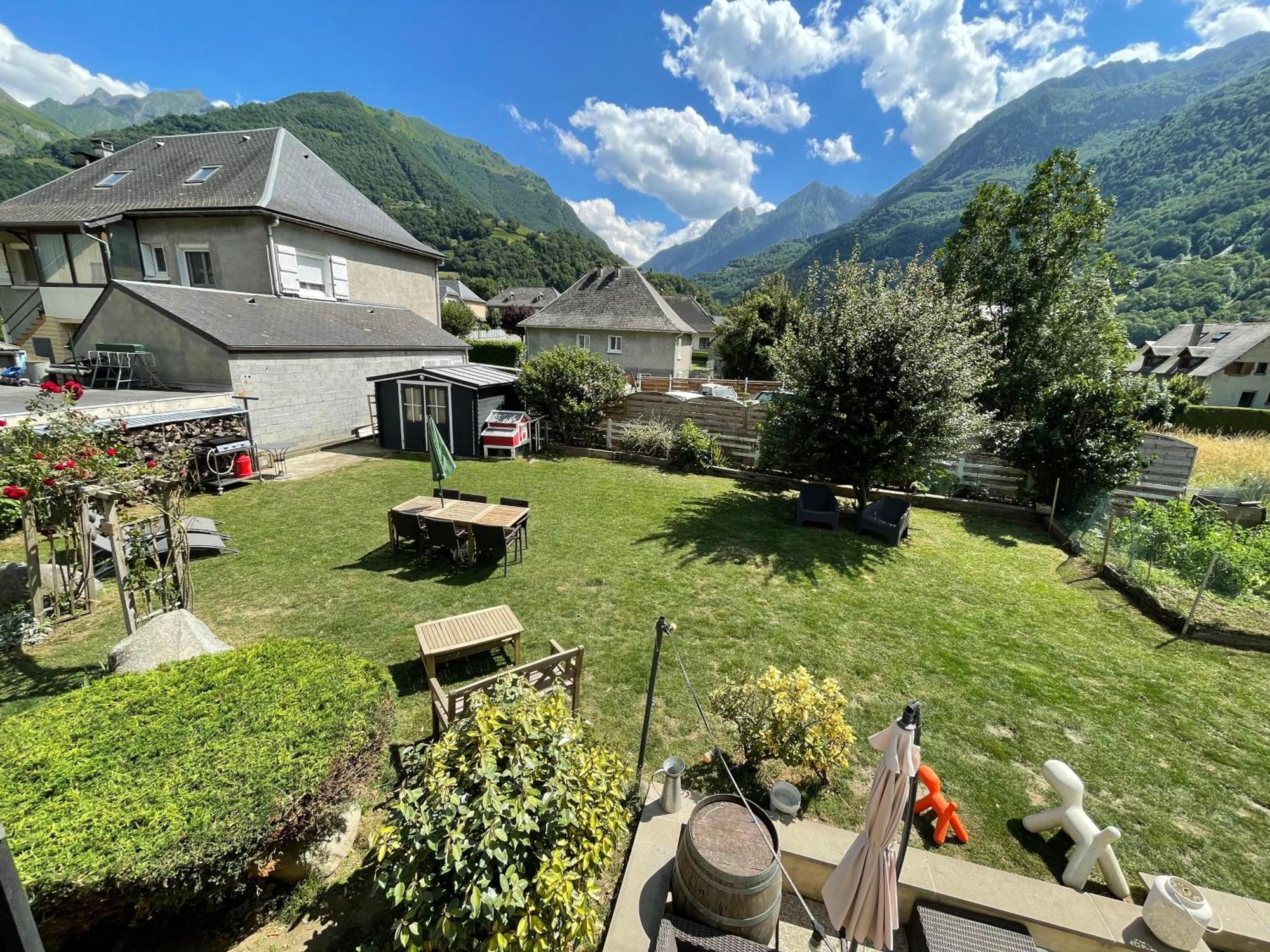 Bel Appartement Dans Residence Cheminee /Jardin Luz-Saint-Sauveur Exteriér fotografie