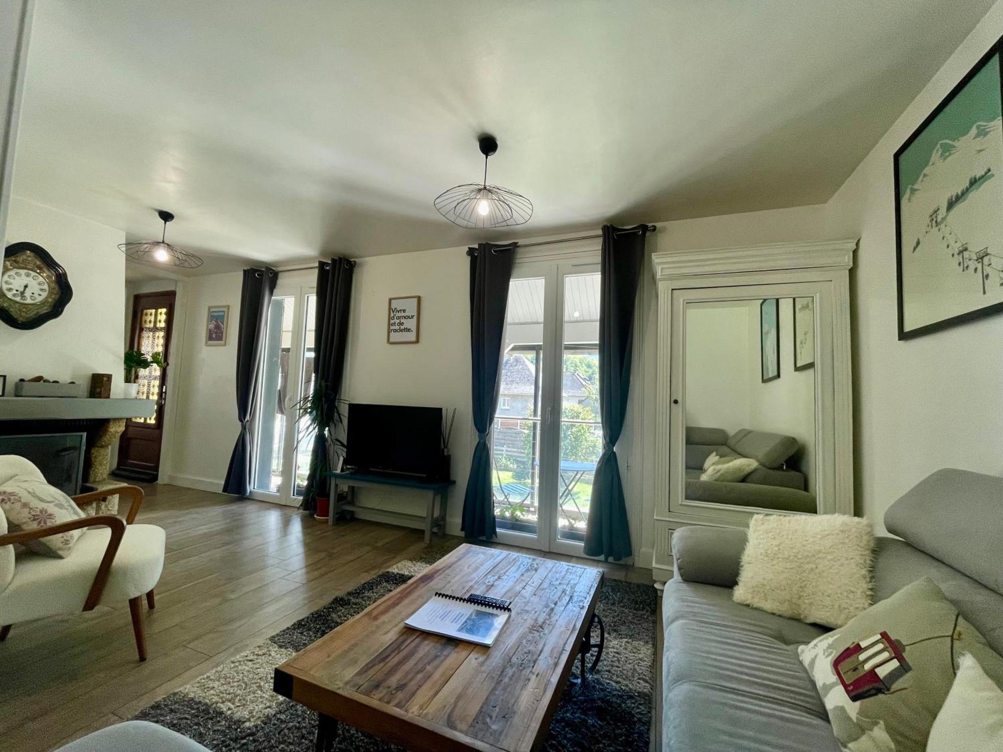 Bel Appartement Dans Residence Cheminee /Jardin Luz-Saint-Sauveur Exteriér fotografie